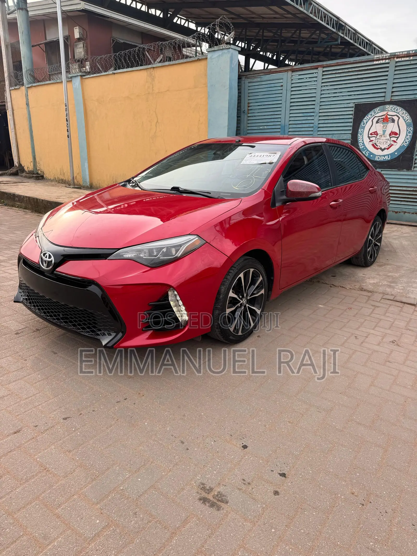 Toyota Corolla 2017 Red