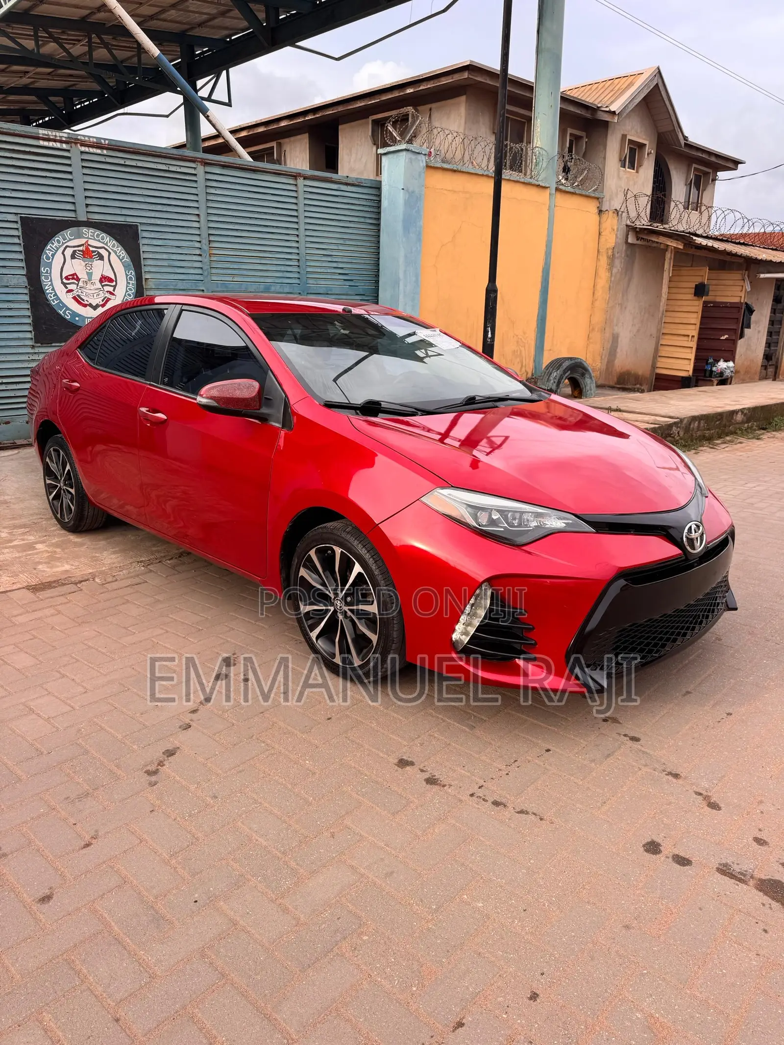 Toyota Corolla 2017 Red