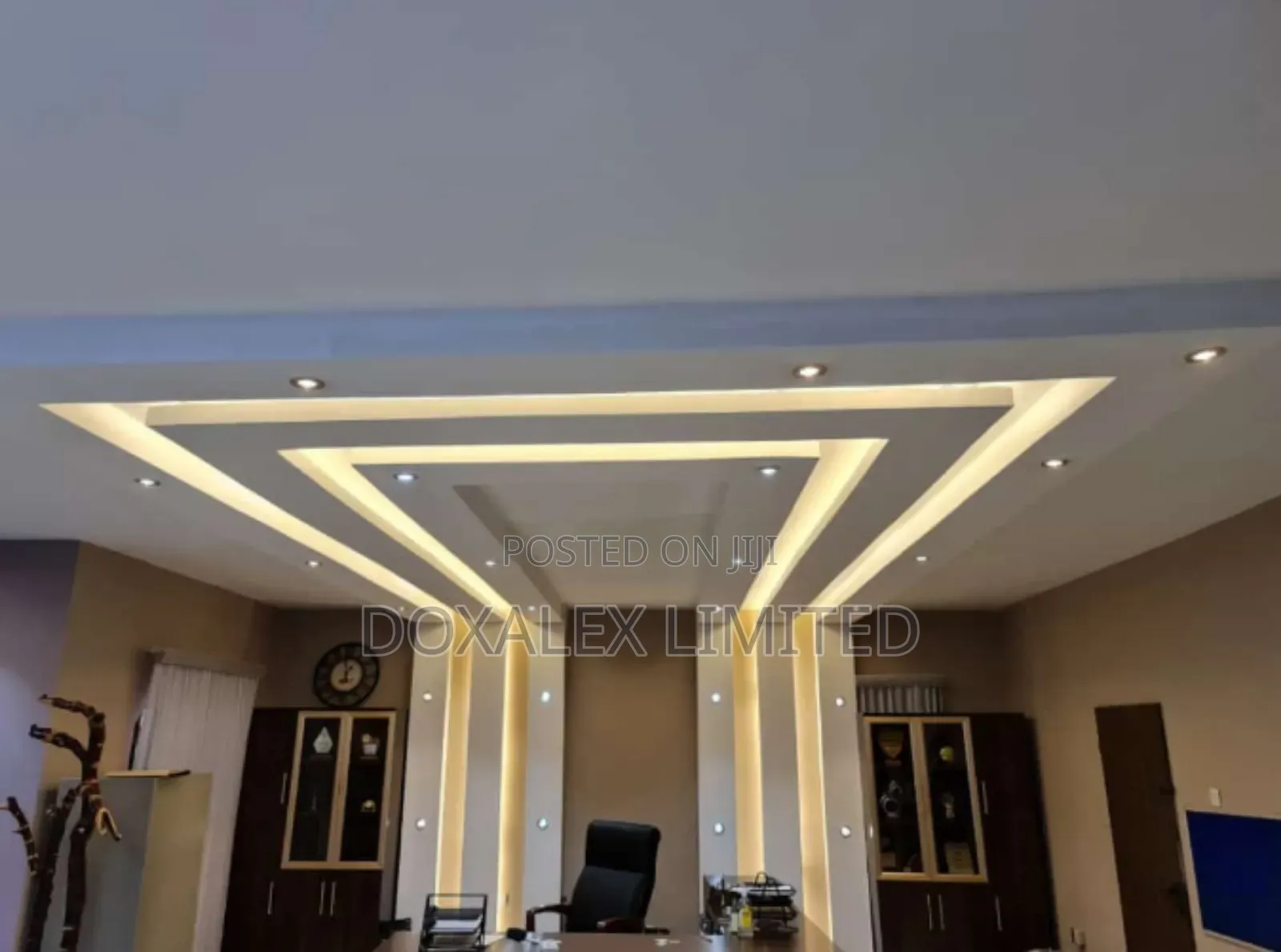 Plasterboard, Fibre Cement Board and Polystyrene Ceiling Designs