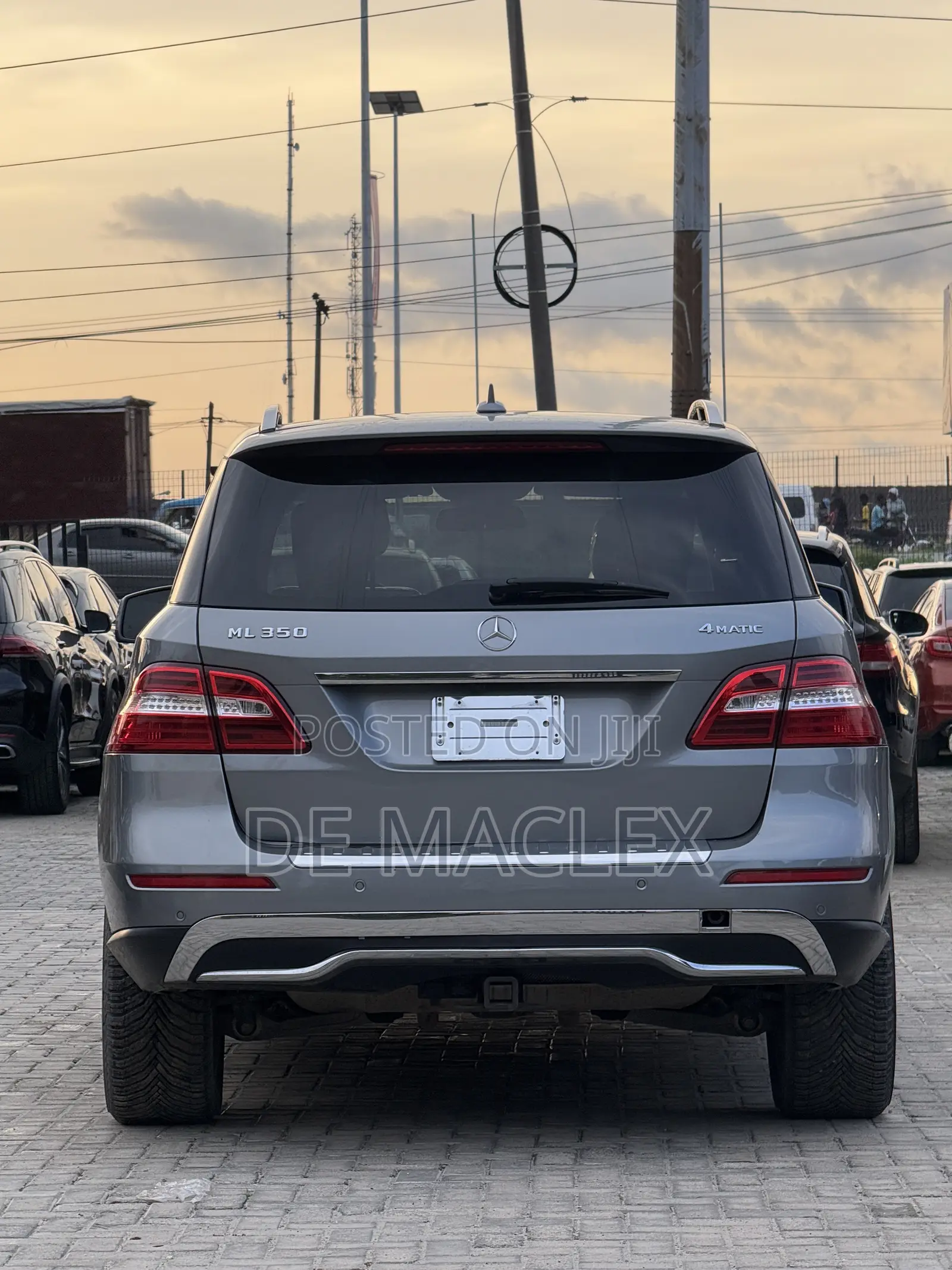 Mercedes-Benz M Class ML350 4MATIC 4dr SUV AWD (3.5L 6cyl 7A) 2014 Gray