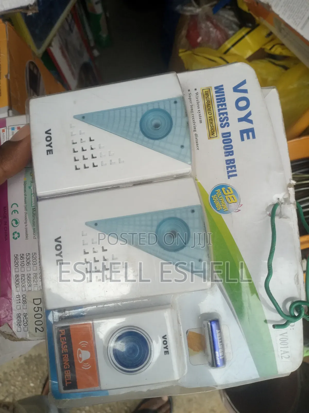 Voye Wireless Door Bell With Dual Receiver