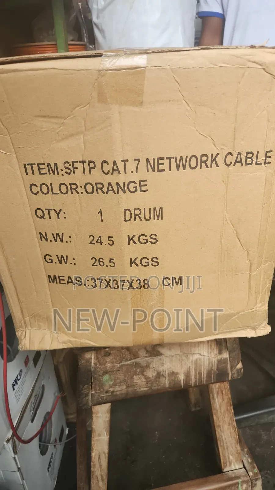 Cat7 SFTP LSZH Network Cable –500m High-Speed Shielded Ethernet Cable
