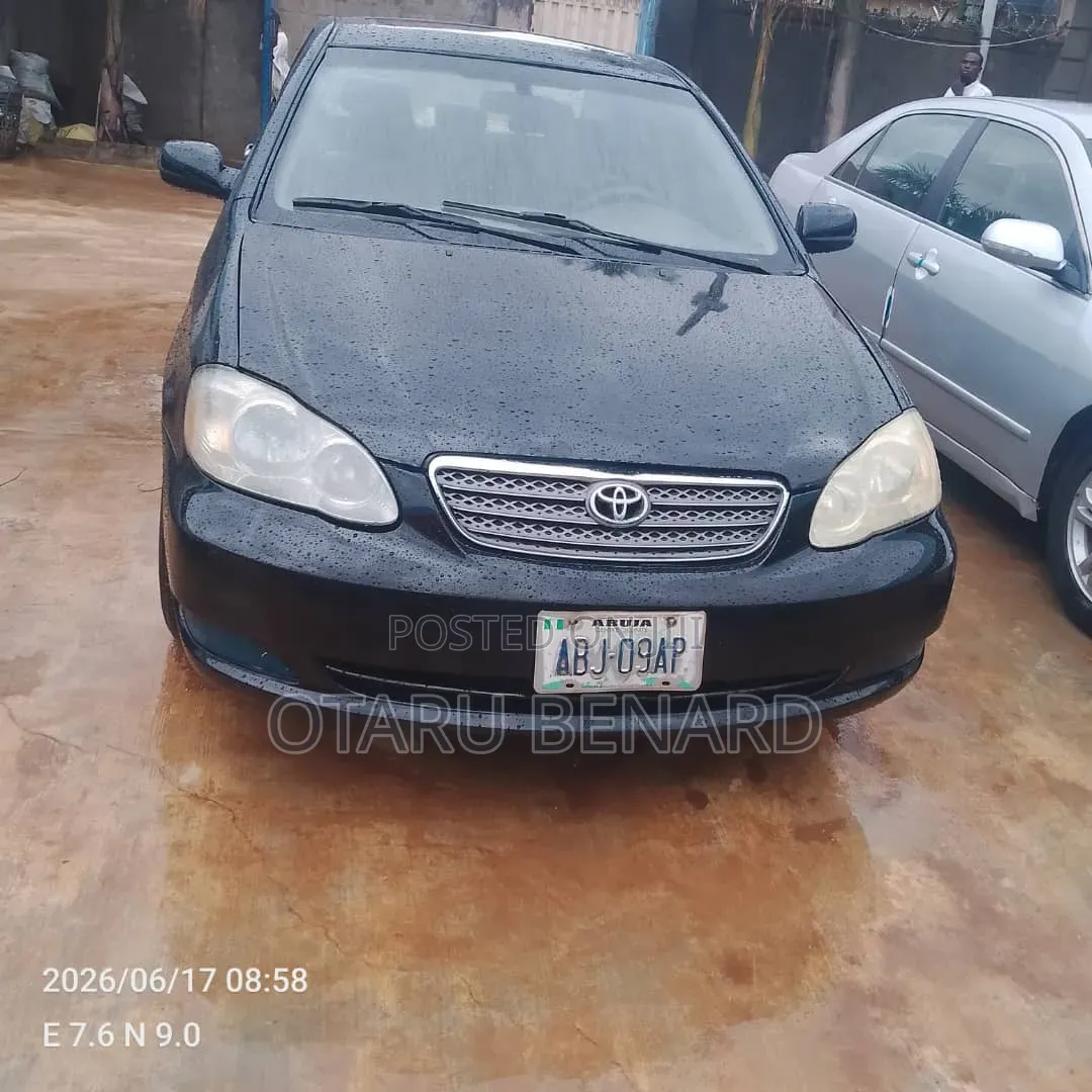 Toyota Corolla 2005 Black