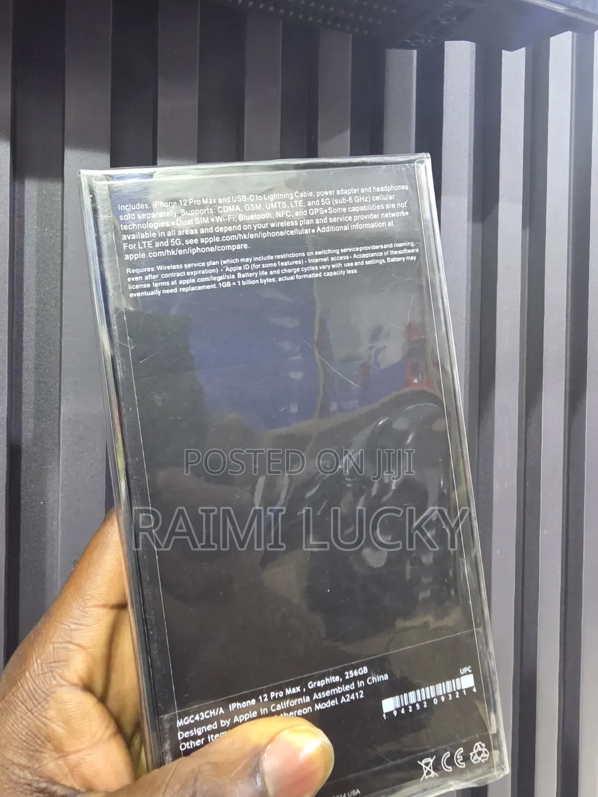 Apple iPhone 12 Pro Max 256 GB Black