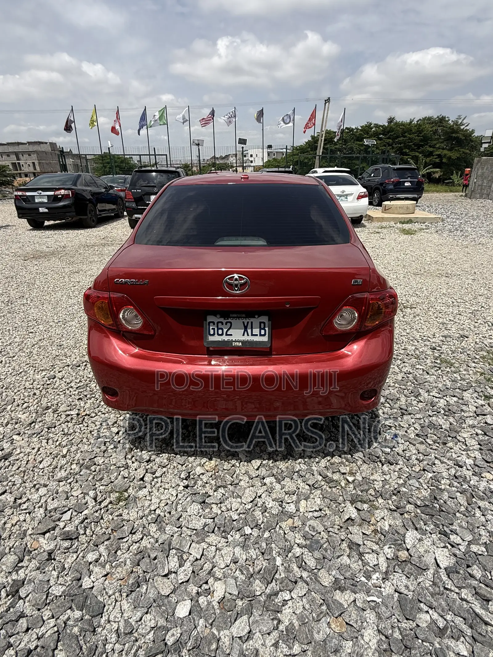 Toyota Corolla LE 4dr Sedan (1.8L 4 cyl 4A) 2009 Red