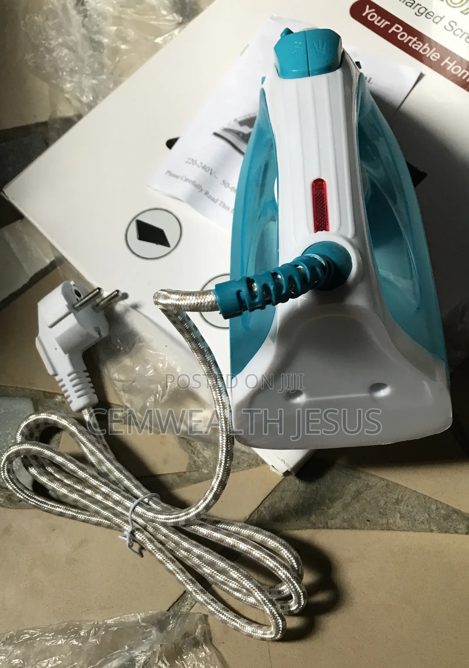 Steam Electric Iron