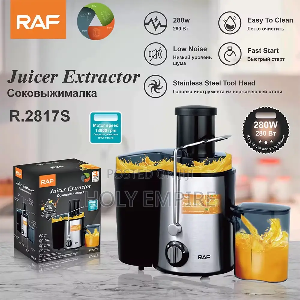 Raf Electric Juice Extractor