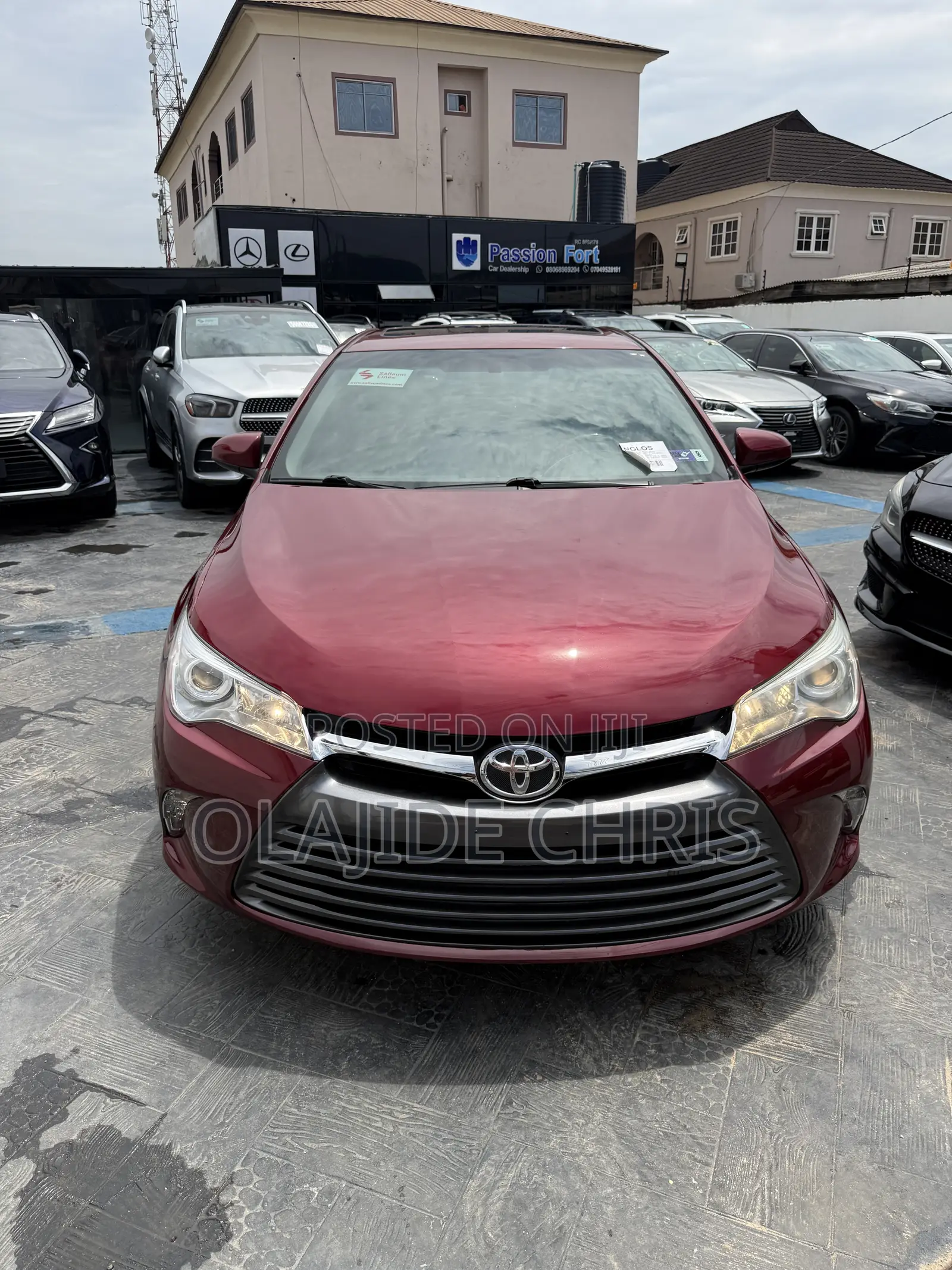 Toyota Camry SE 4dr Sedan (2.5L 4cyl 6A) 2016 Red