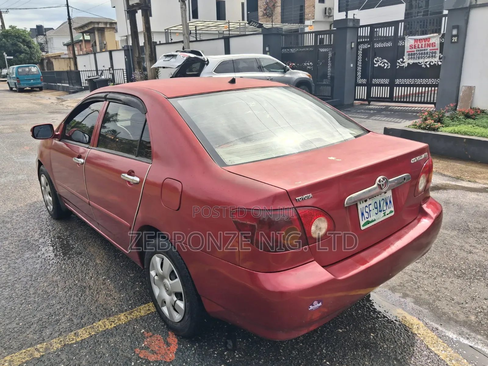 Toyota Corolla 2004 Red