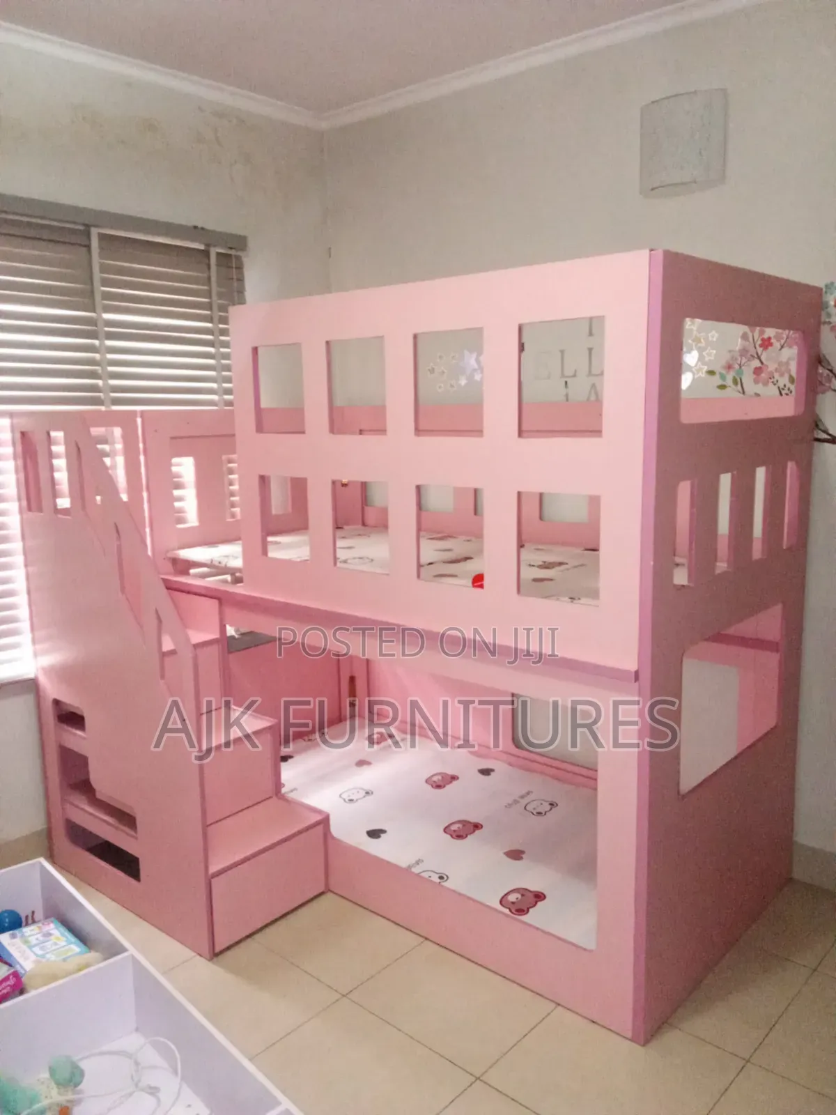 Modern Bunk Bed With Storage Stairs