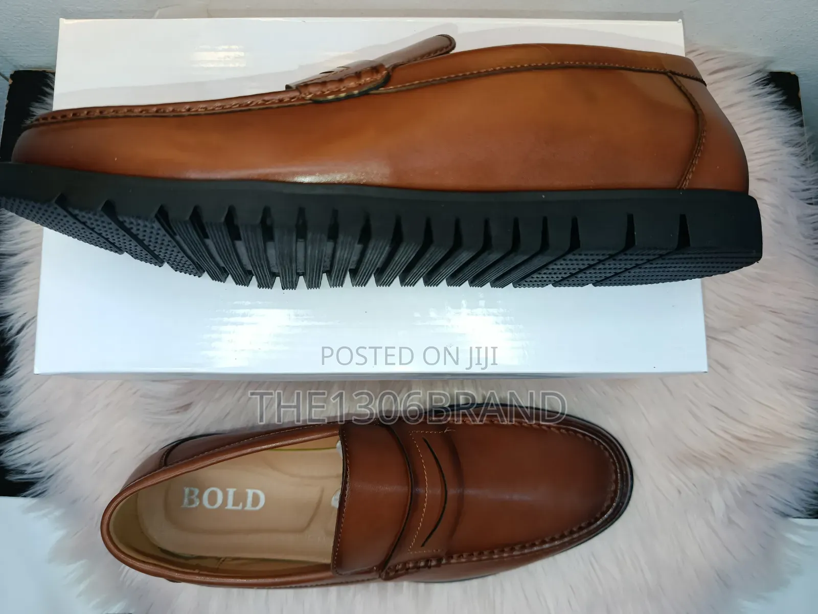 Men's Premium Leather Loafers – Classic Slip-on Office Casual Shoes