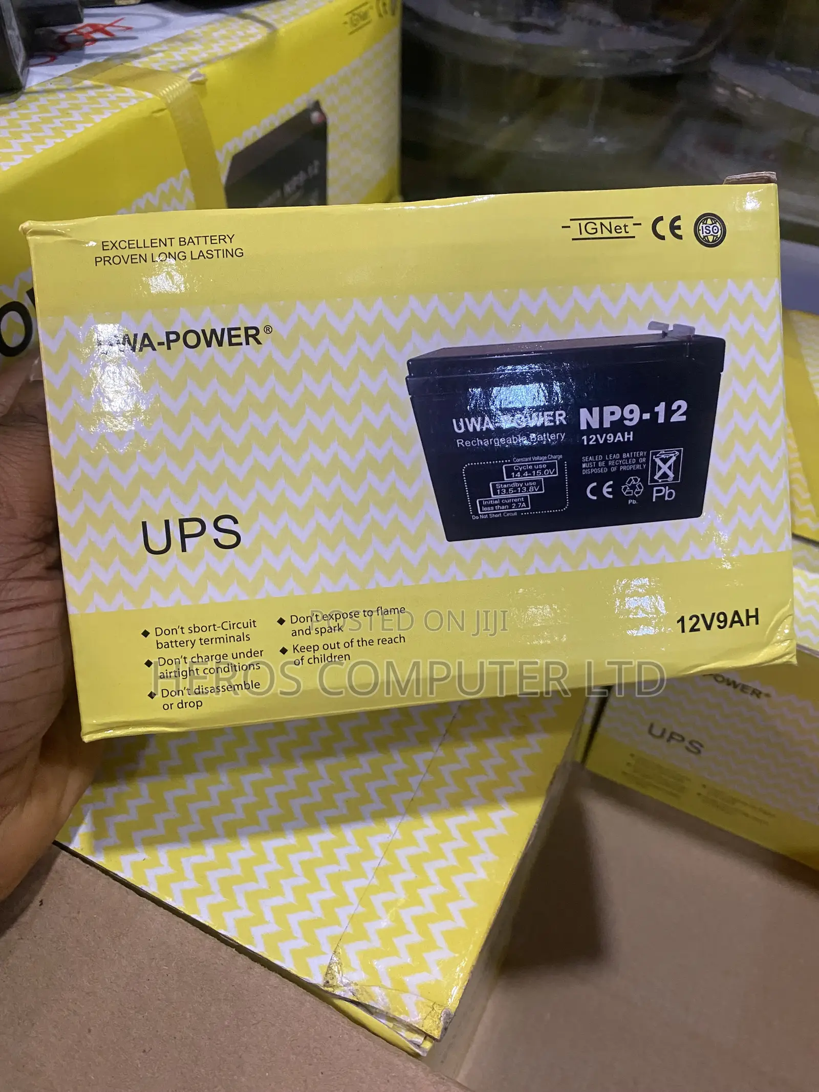 Ups Battery 12v 9a.