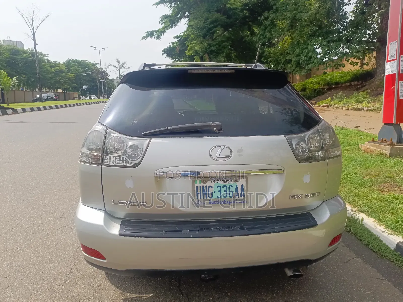 Lexus RX 350 2007 Gold