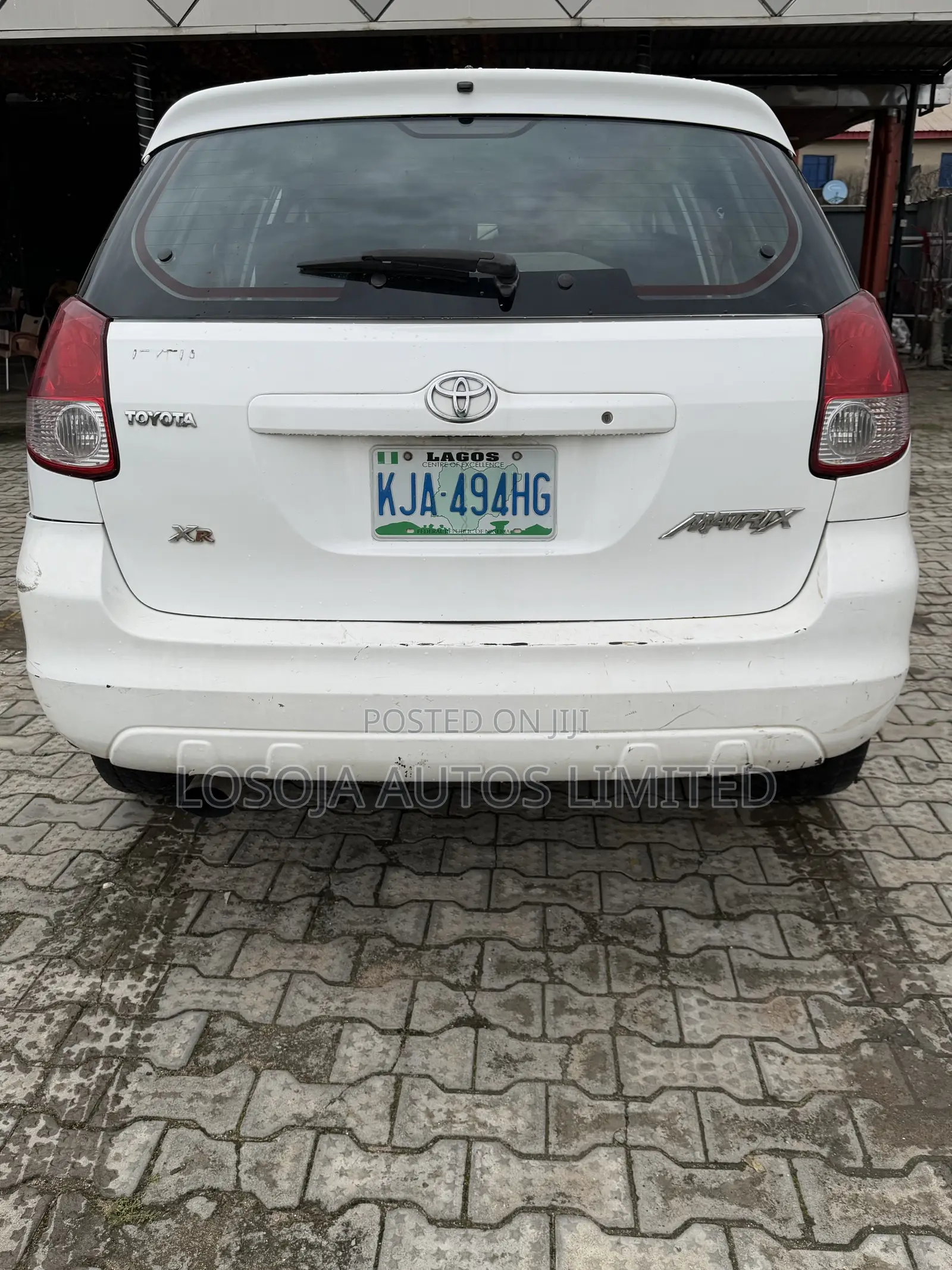 Toyota Matrix XR Hatchback AWD (1.8L 4cyl 4A) 2004 White