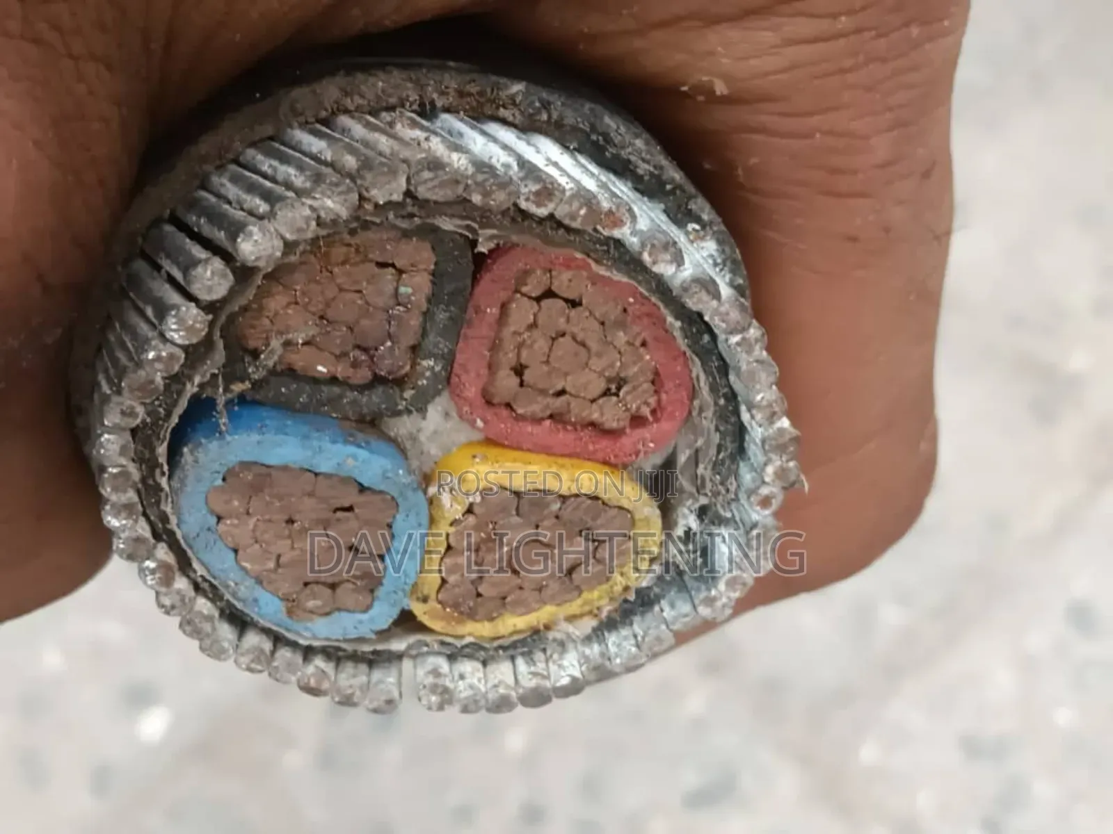 50mm 4 Core Armoured Cable