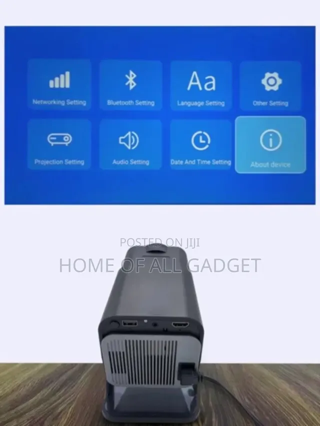 Smart Projectors Video Tv Projector . 5000 Lumens Outdoor/Movie