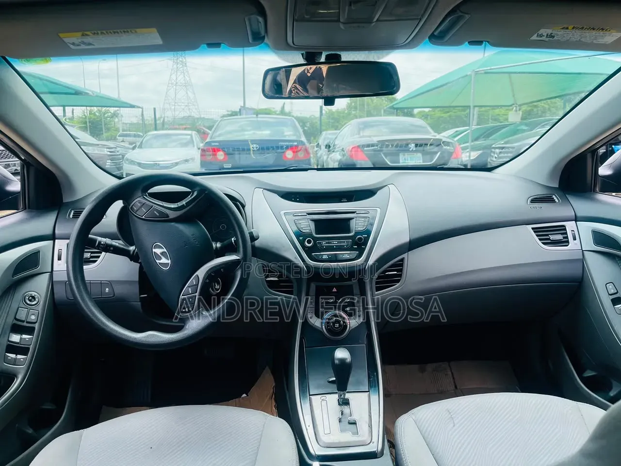 Hyundai Elantra 2013 Black