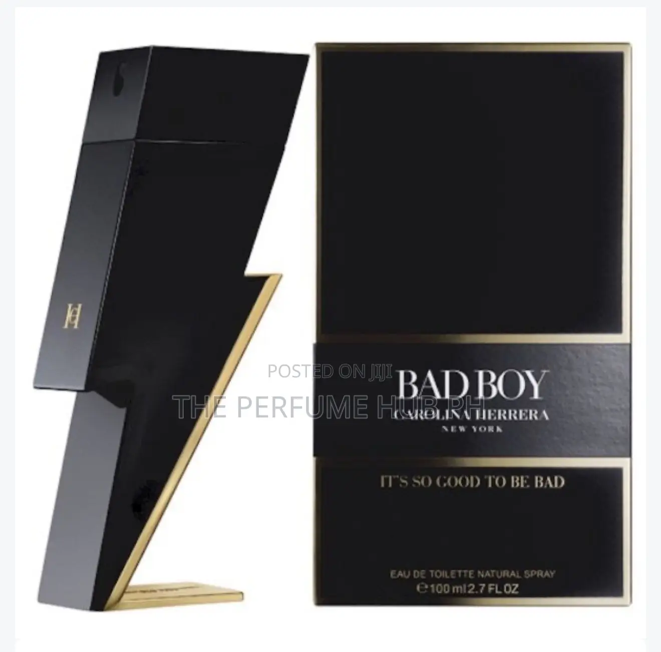 Carolina Herrera Bad Boy Eau De Toilette 100ml Boxed