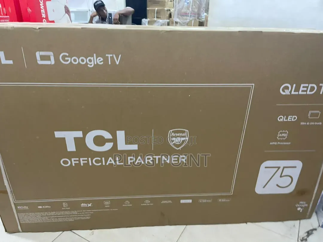 TCL 75-Inch Premium Qled Smart Television With Smart Features