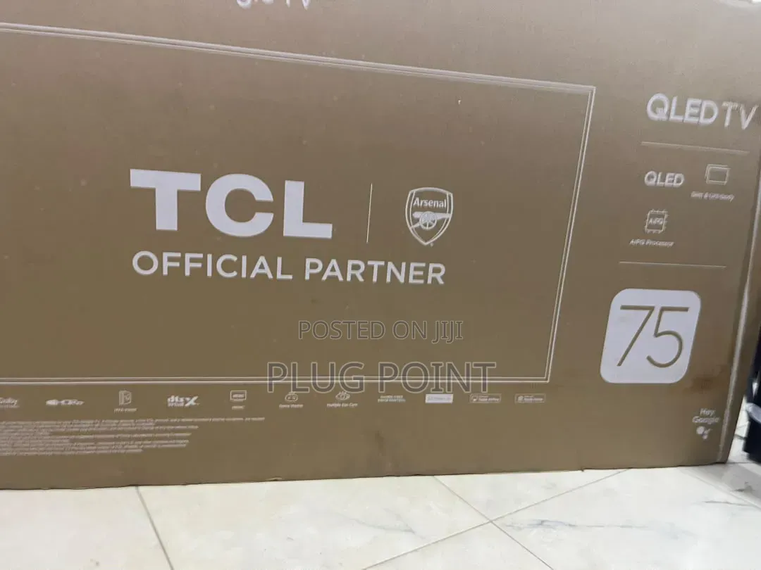 TCL 75-Inch Premium Qled Smart Television With Smart Features