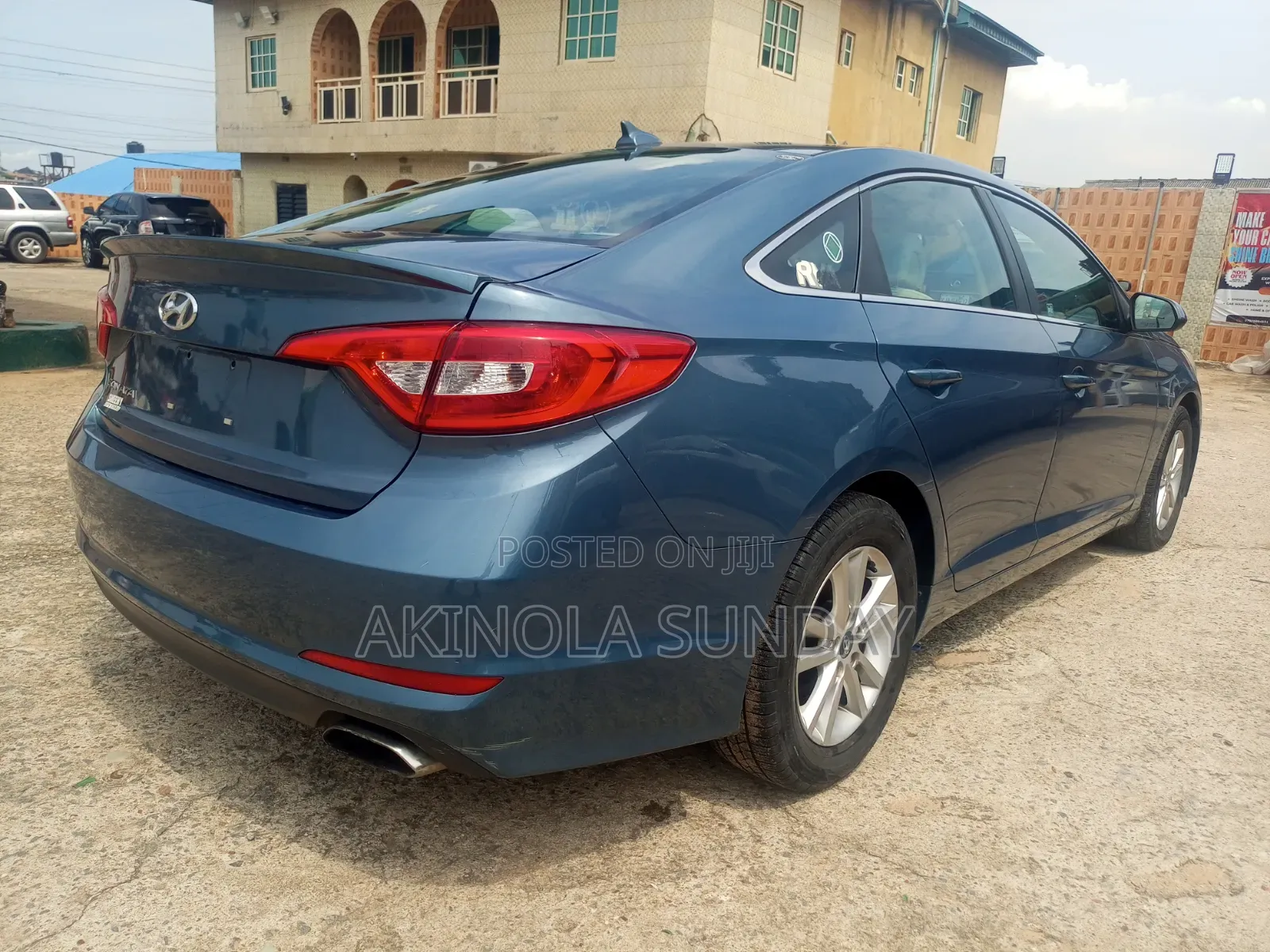 Hyundai Sonata 2015 Blue