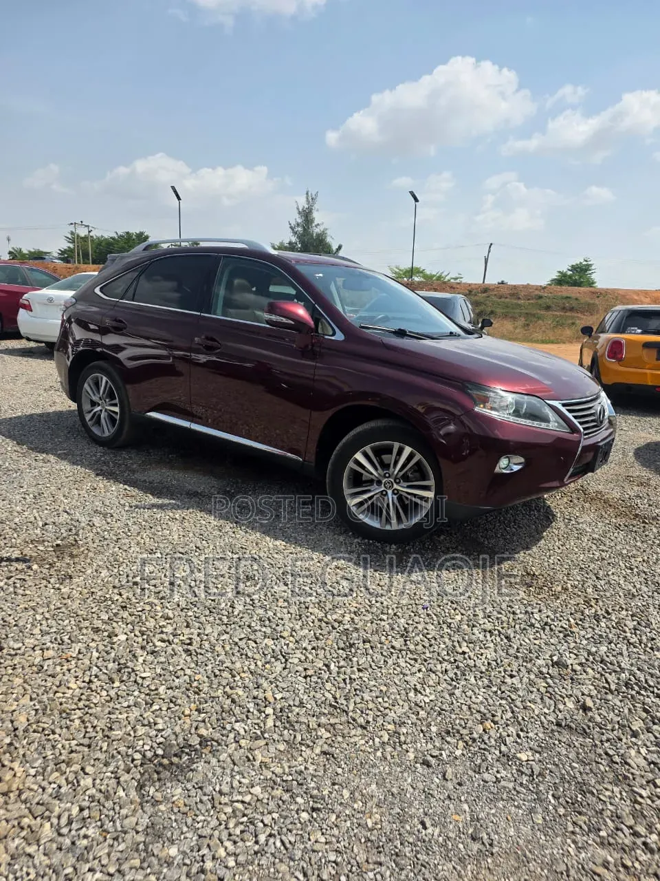 Lexus RX 2015 Burgundy