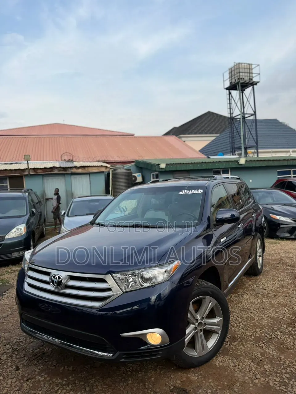 Toyota Highlander 2012 Blue