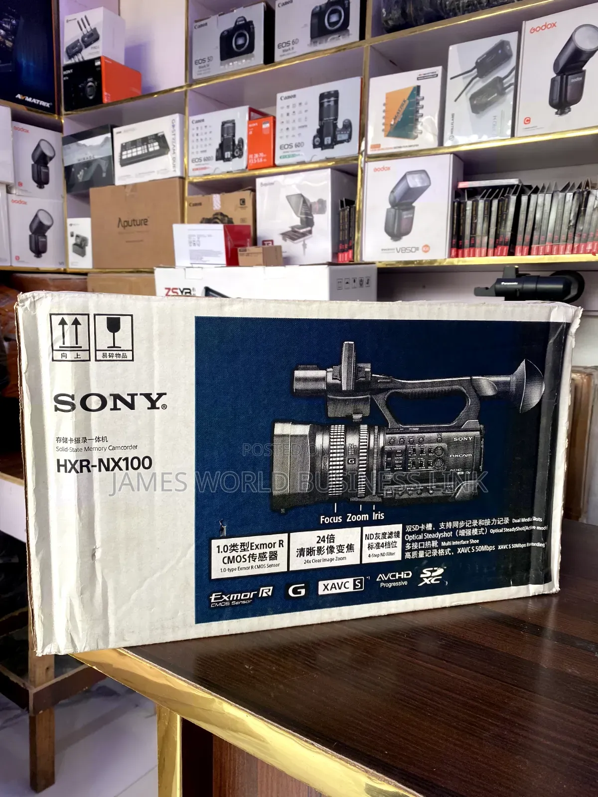 Sony Professional Video Camera Nx100