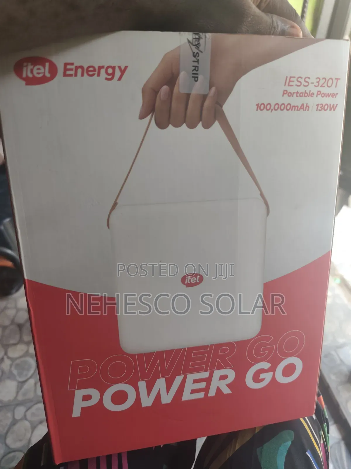 100,000mah Itel Solar Power Bank