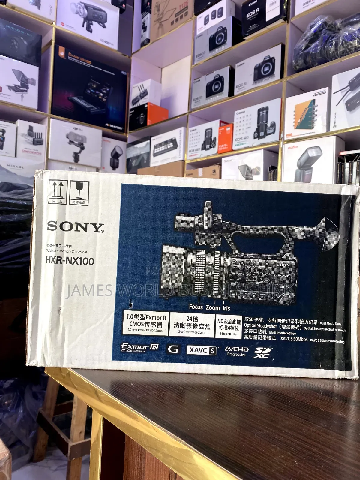 Sony Professional Video Camera Nx100