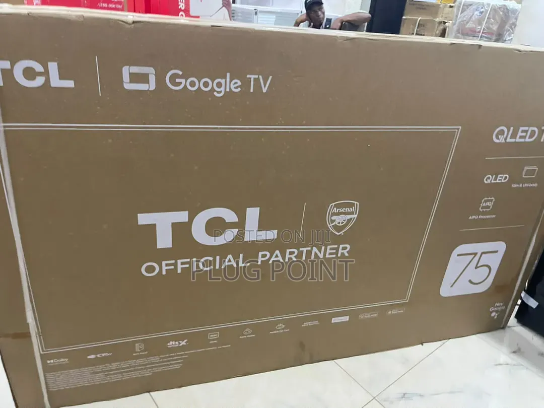 TCL 75” Ultra Hd Qled Smart Tv With Voice Control