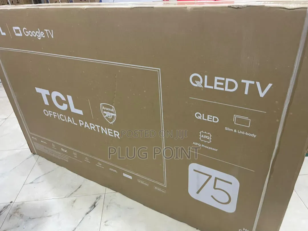 TCL 75” Ultra Hd Qled Smart Tv With Voice Control