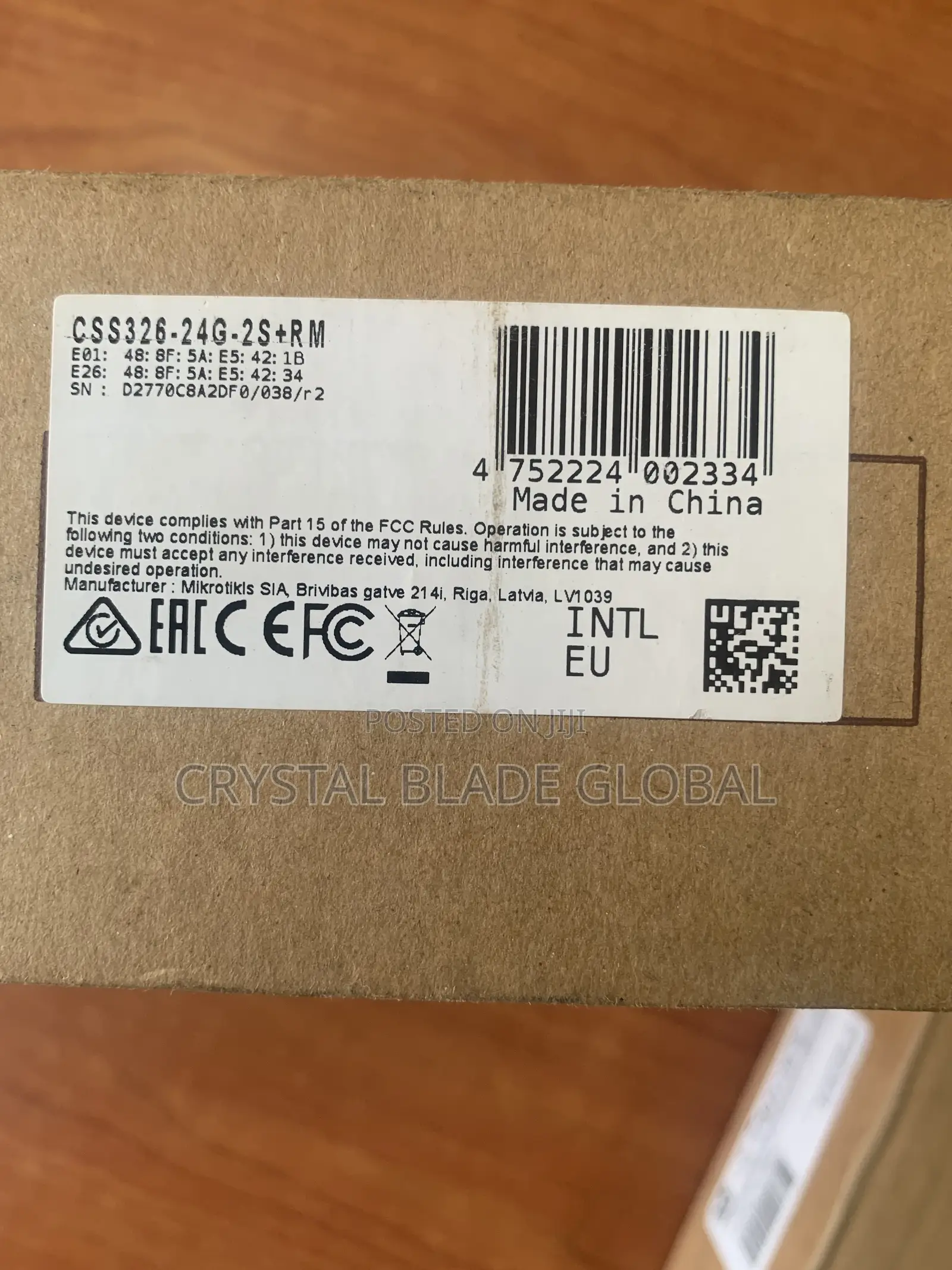 Mikrotik Router Board