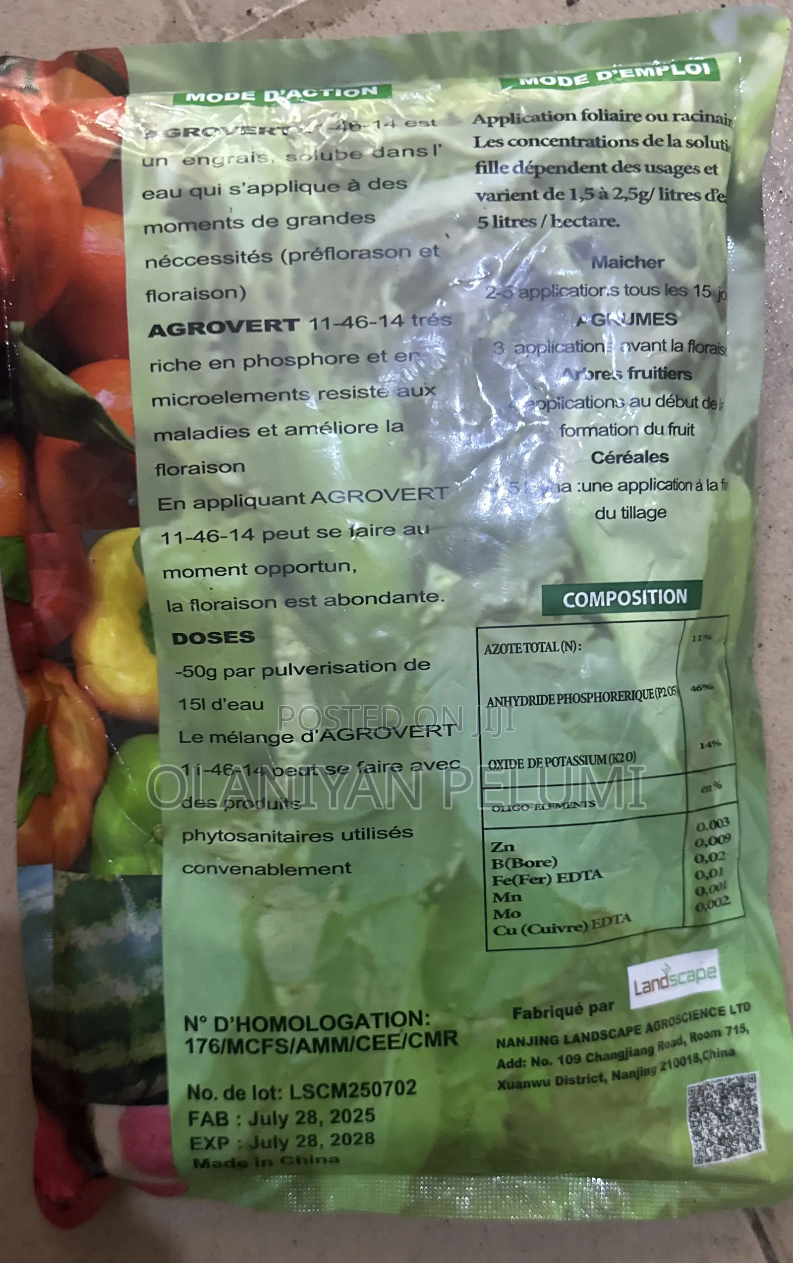 Agrovert 20-20-20 Agrovert 11-46-14