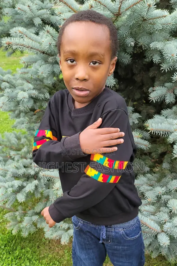 Enowa African Print Boys' Sweatshirt