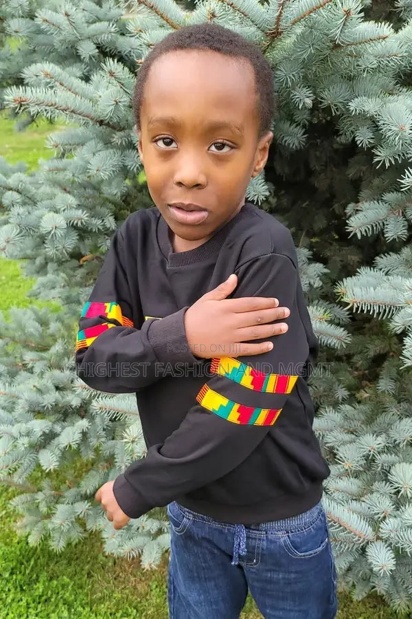 Enowa African Print Boys' Sweatshirt