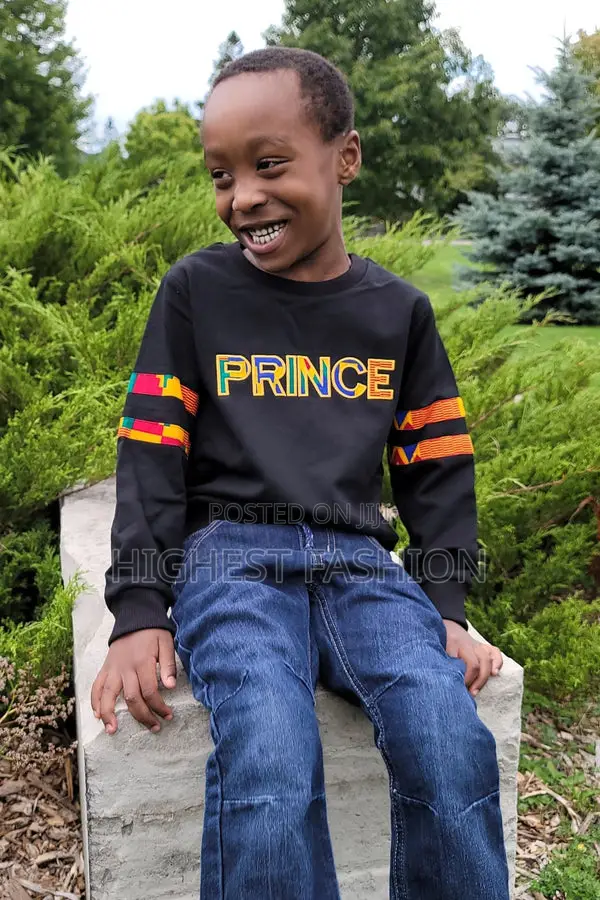 Enowa African Print Boys' Sweatshirt