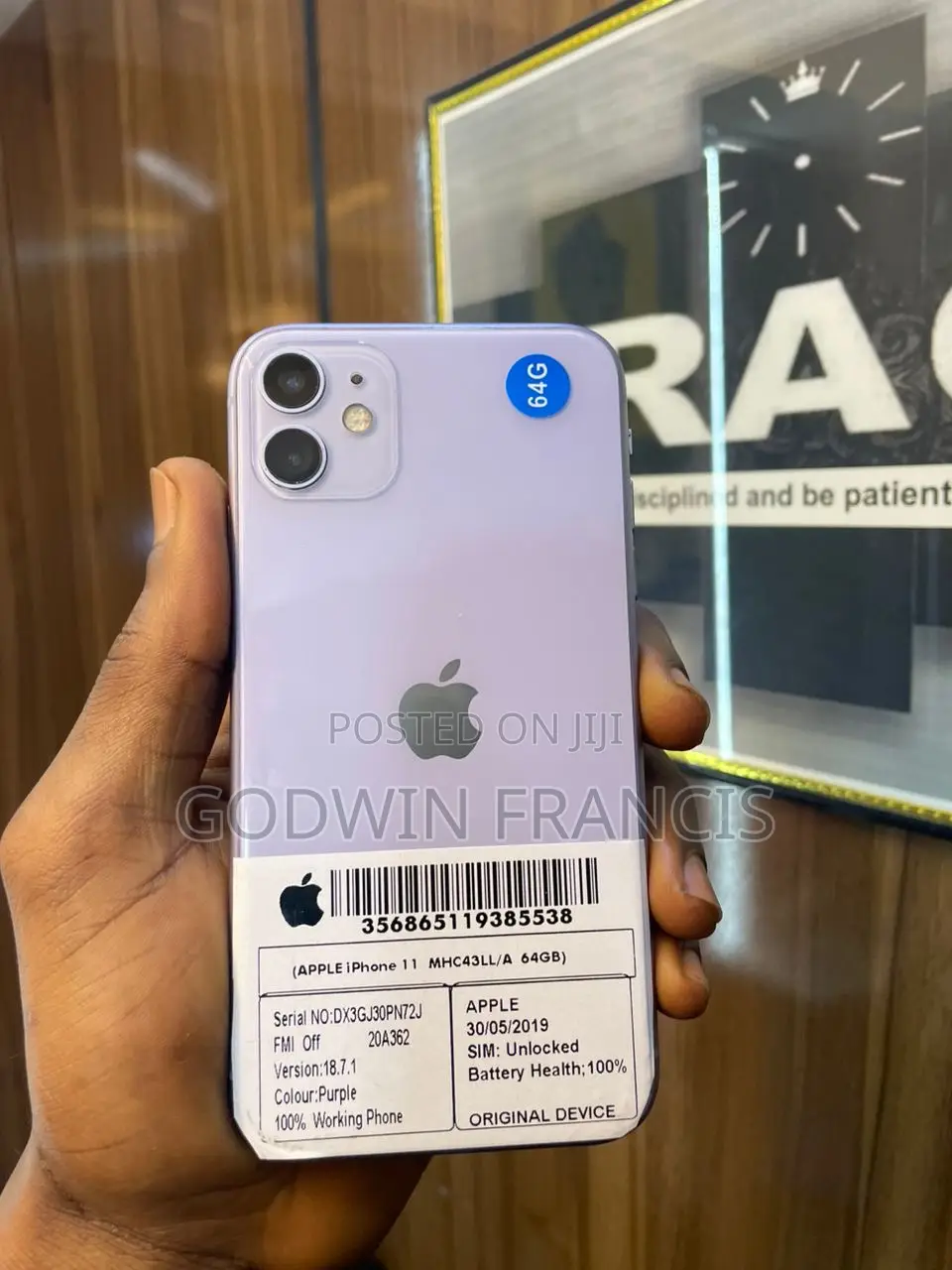 Apple iPhone 11 64 GB Purple