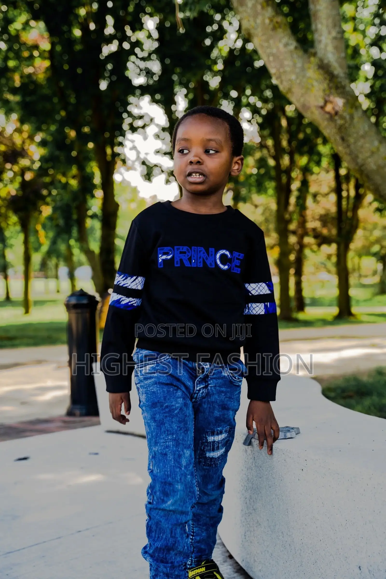 Ayden African Print Boys' Sweatshirt
