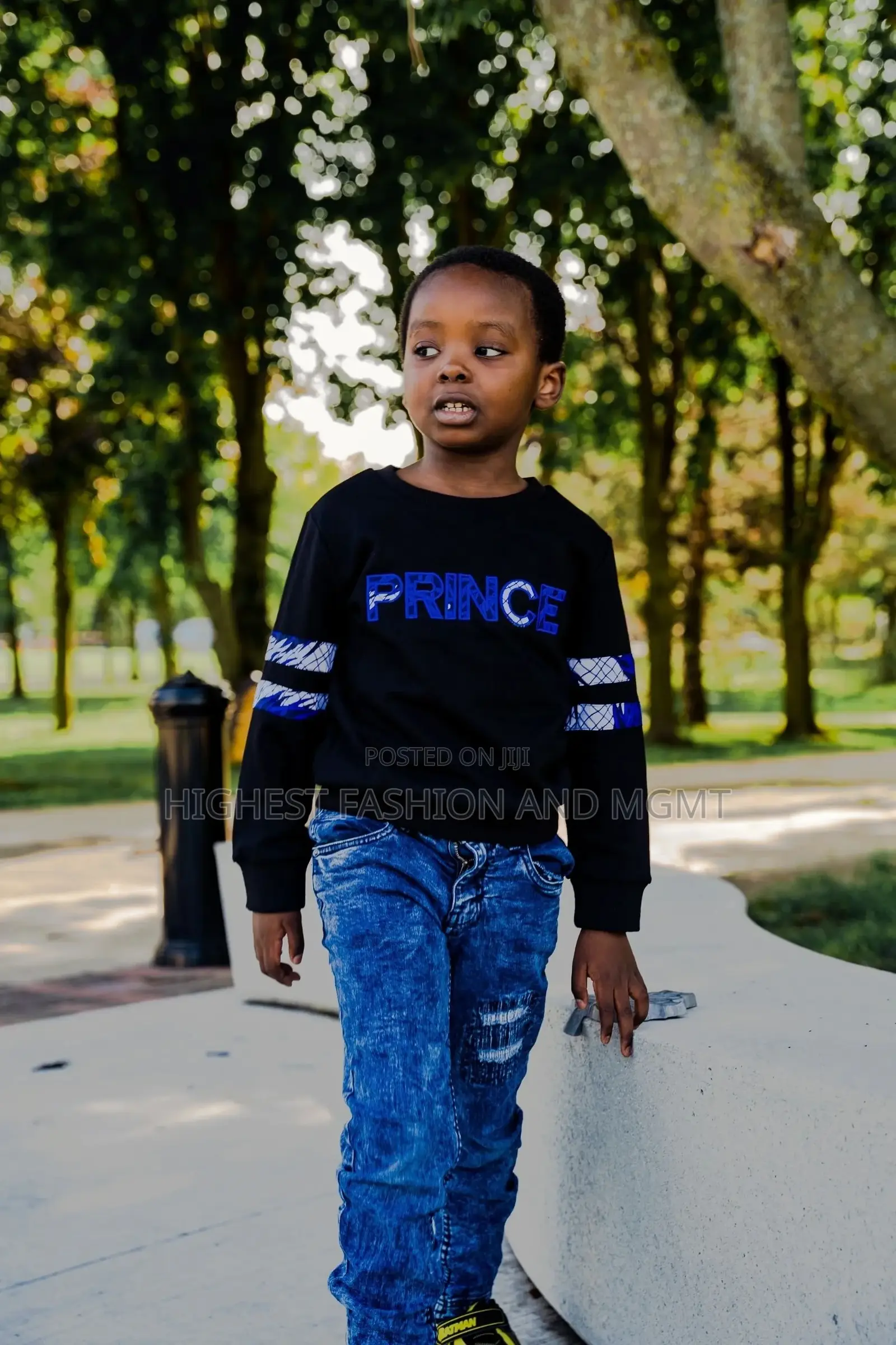 Ayden African Print Boys' Sweatshirt