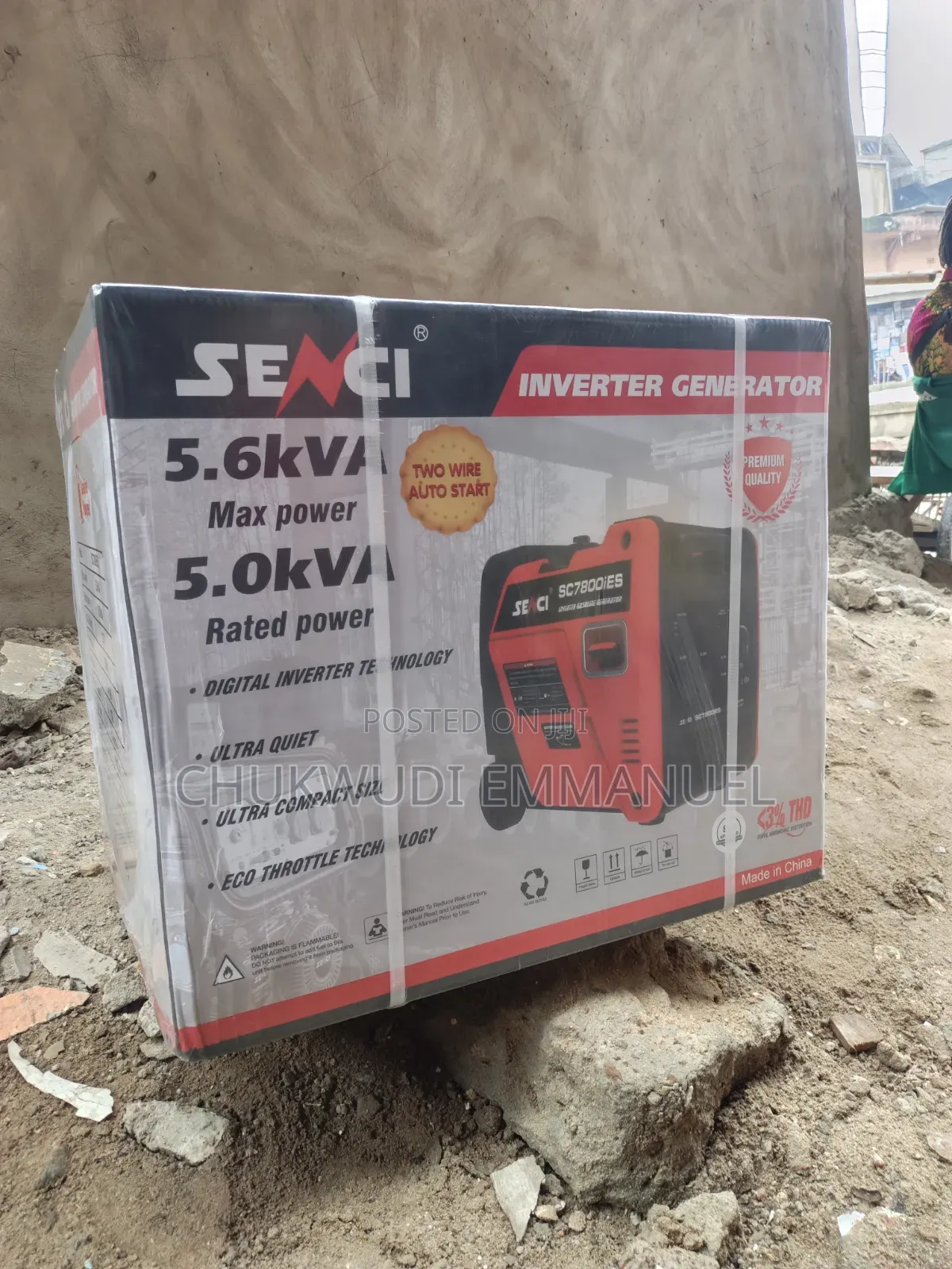 Original Senci Inverter Generator 5.5 Kva