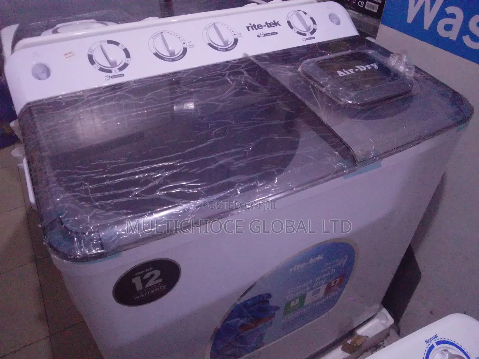 Ritetek Washing Machine 12kg