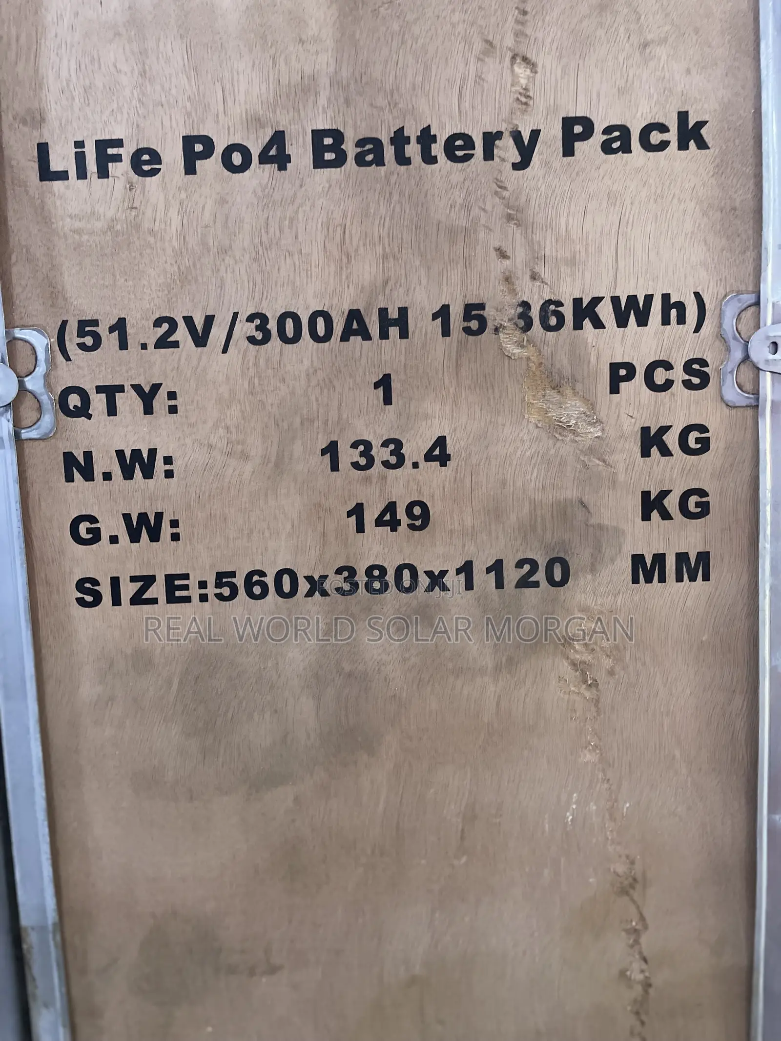 15.36kwh Lithium Battery