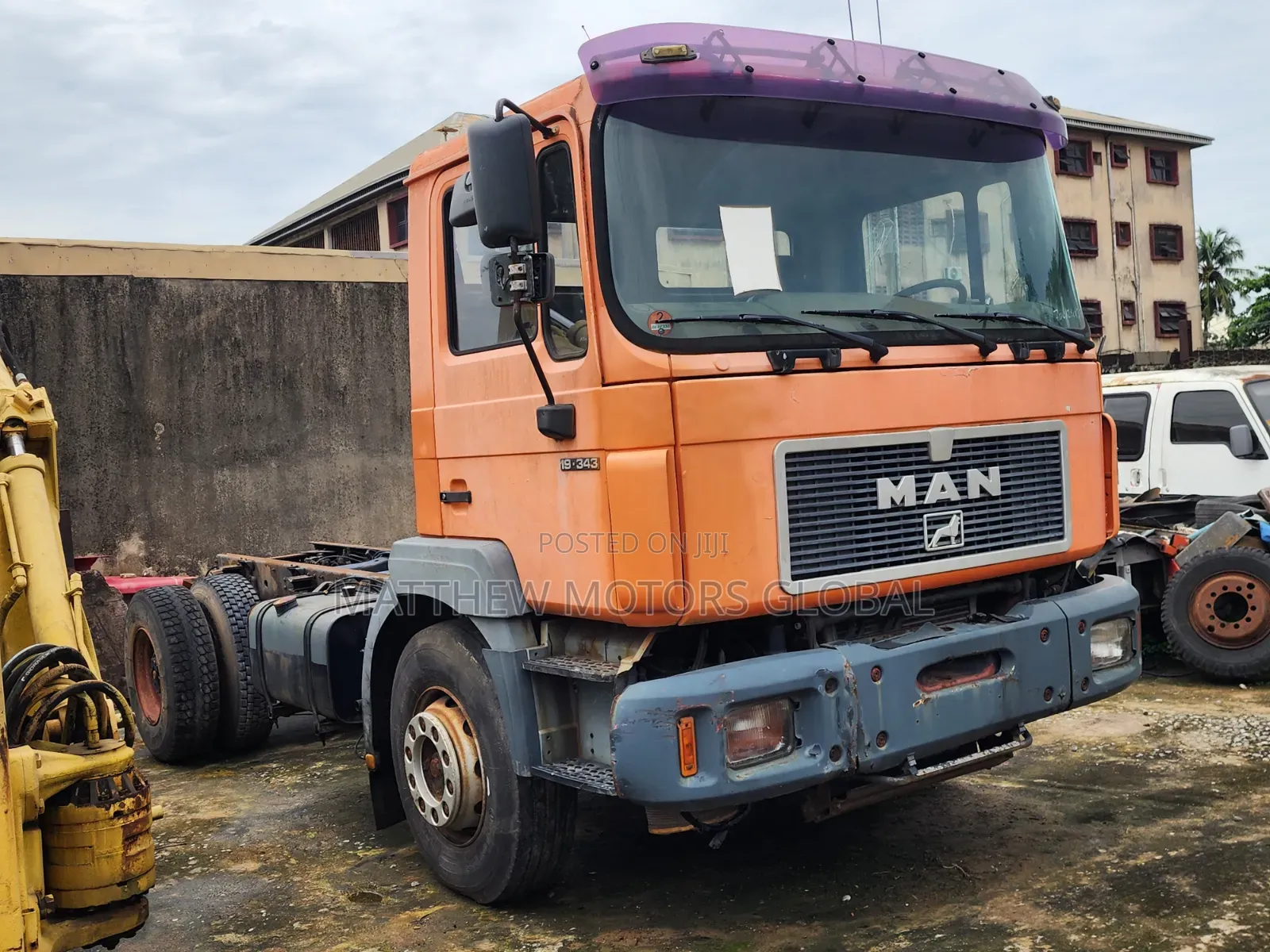 Foreign Used Man Diesel Truck