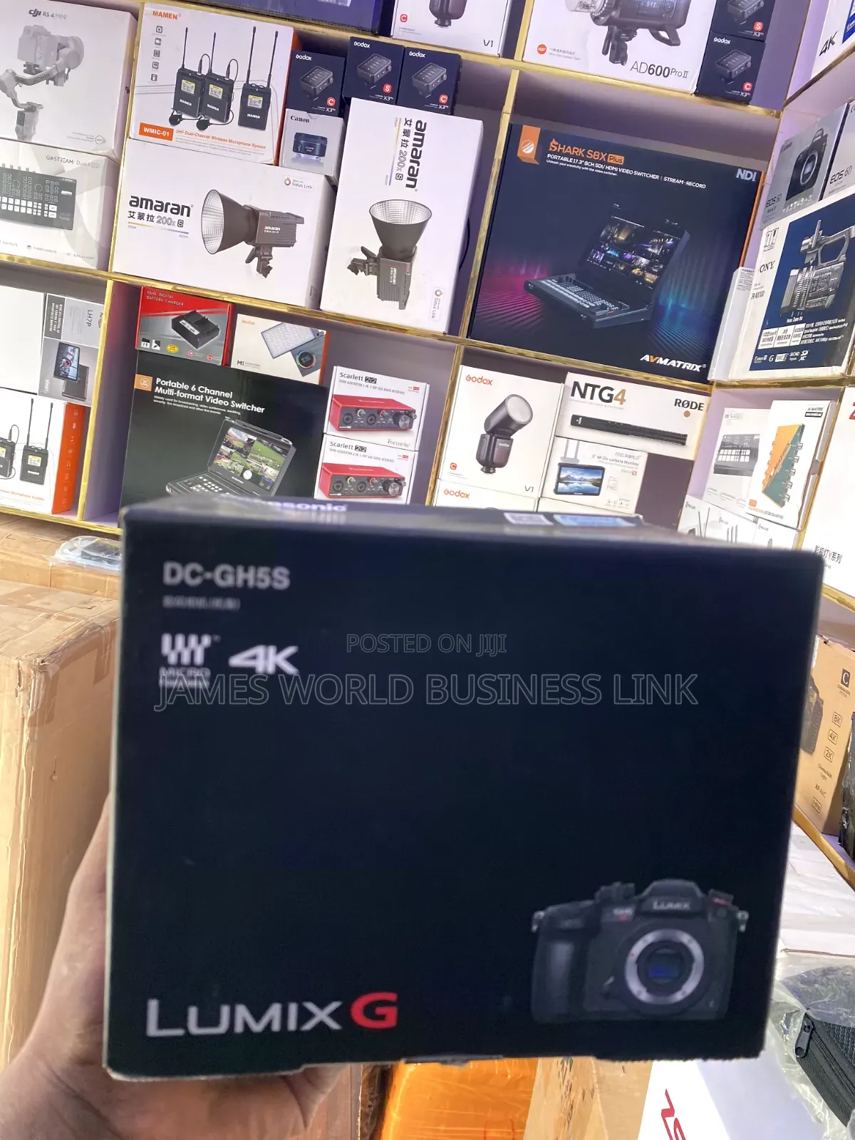 Panasonic Lumix Video Camera Gh5s Body