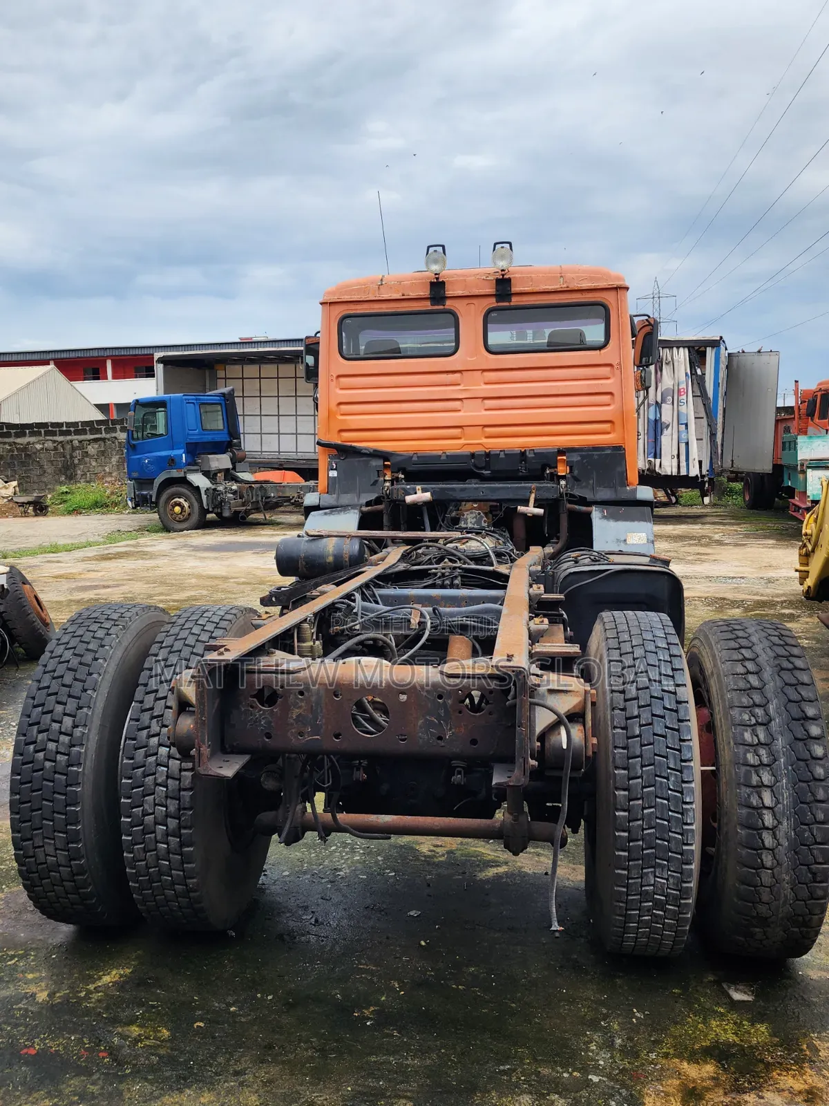Foreign Used Man Diesel Truck