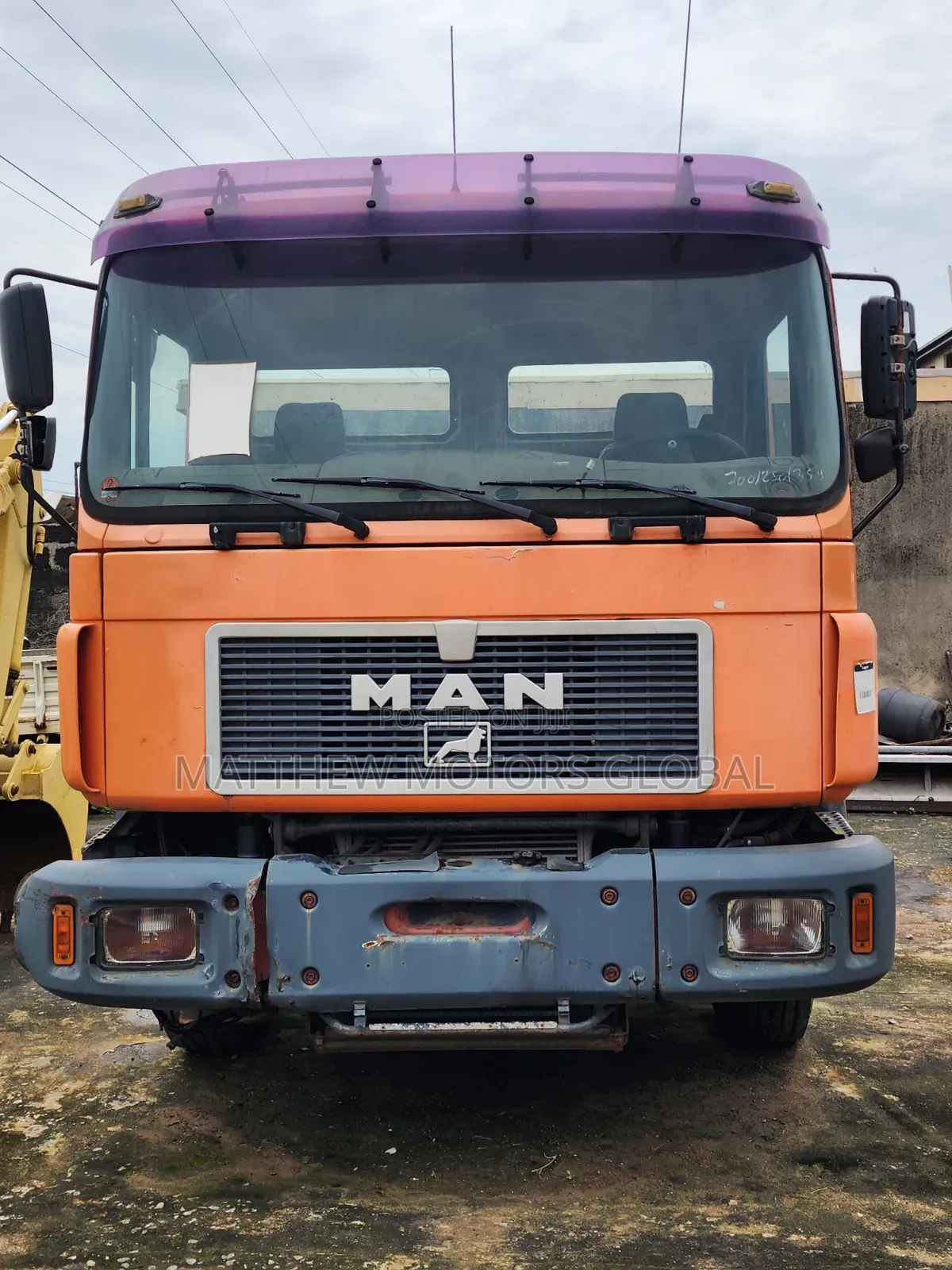 Foreign Used Man Diesel Truck