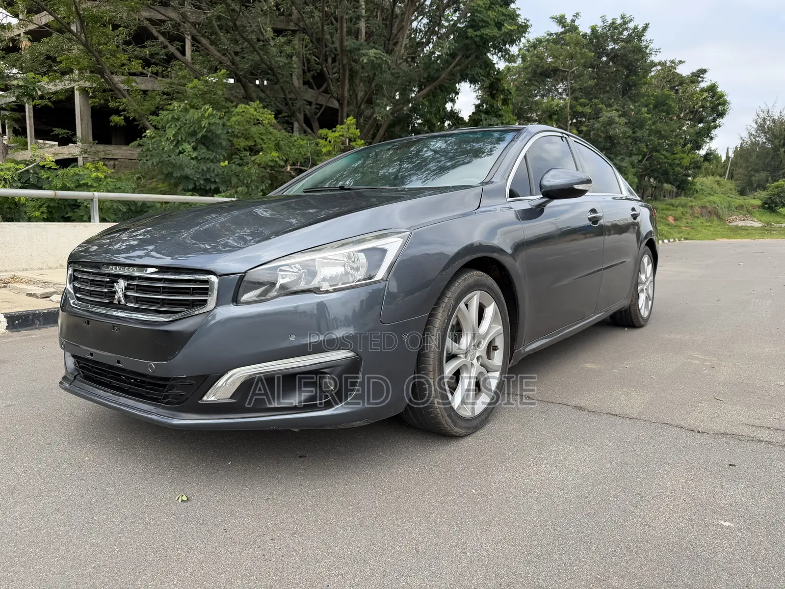 Peugeot 508 2016 Gray