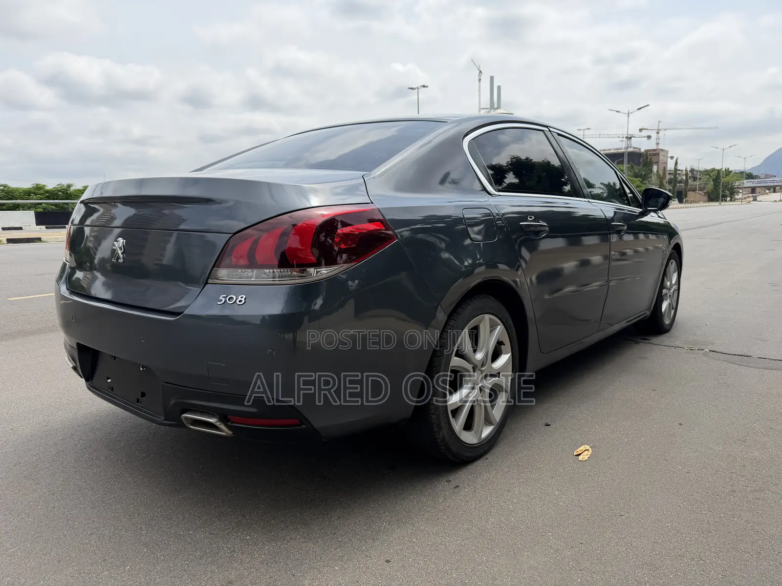 Peugeot 508 2016 Gray