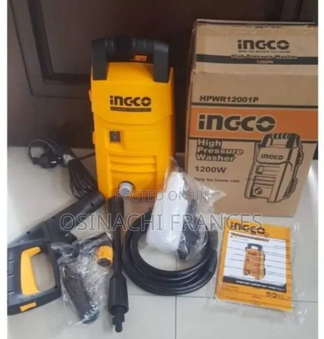 Ingco Electric Pressure Washer 1200w